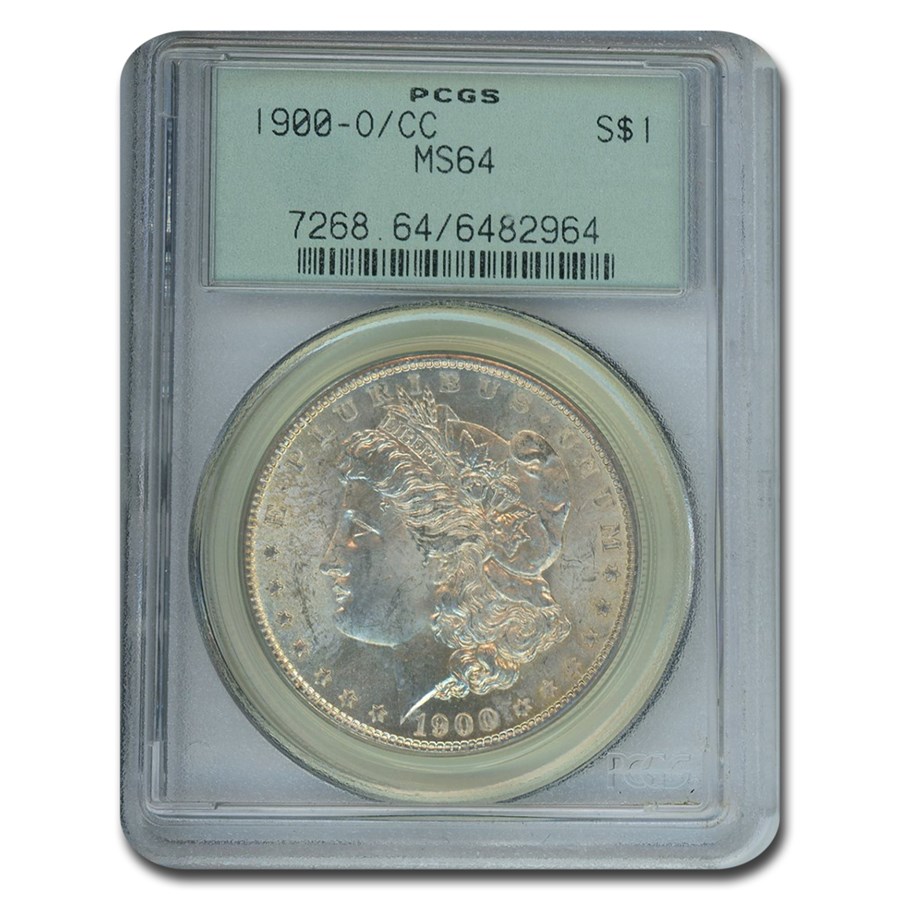 1900-O/CC Morgan Dollar MS-64 PCGS