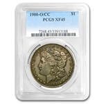 1900-O/CC Morgan Dollar XF-45 PCGS