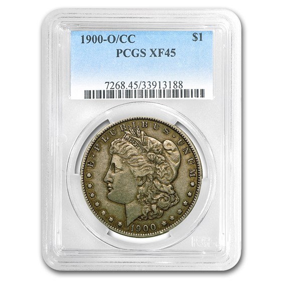 1900-O/CC Morgan Dollar XF-45 PCGS 1900-O/CC Morgan Dollar XF-45 PCGS