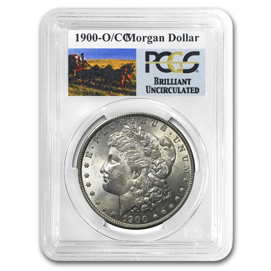 1900-O/CC Stage Coach Silver Dollar BU PCGS 1900-O/CC Stage Coach Silver Dollar BU PCGS