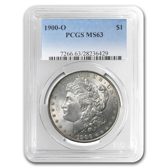 1900-O Morgan Dollar MS-63 PCGS 1900-O Morgan Dollar MS-63 PCGS
