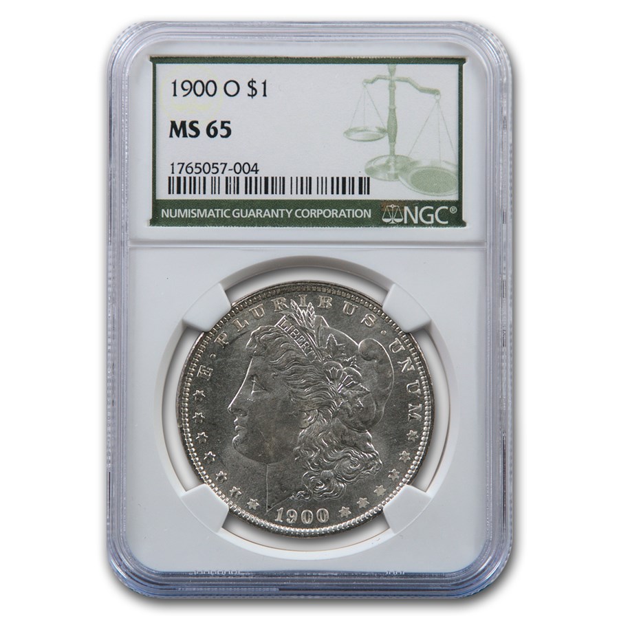 1900-O Morgan Dollar MS-65 NGC (Green Label)