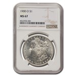 1900-O Morgan Dollar MS-67 NGC