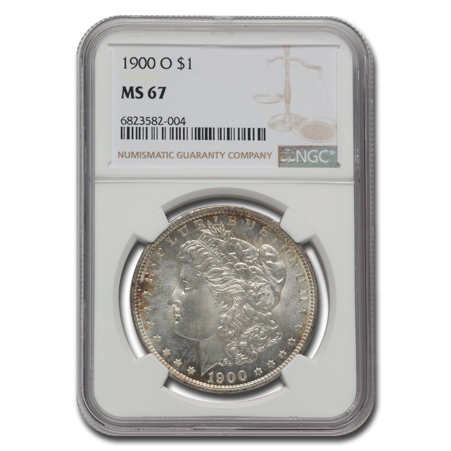 1900-O Morgan Dollar MS-67 NGC
