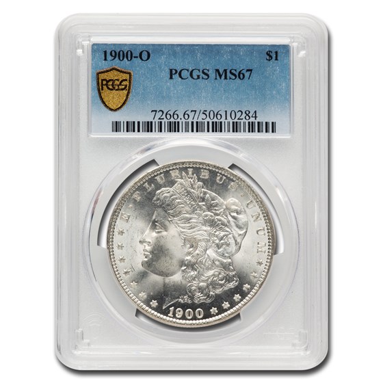 1900-O Morgan Dollar MS-67 PCGS 1900-O Morgan Dollar MS-67 PCGS