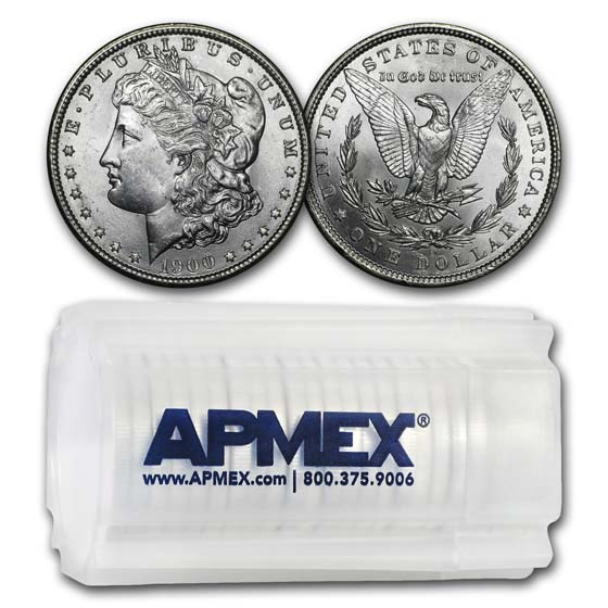 1900-O Morgan Dollars BU (20 Count Roll) 1900-O Morgan Dollars BU (20 Count Roll)