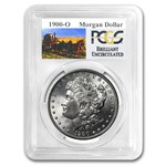 1900-O Stage Coach Morgan Dollar BU PCGS