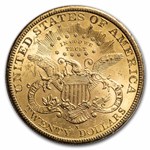 1900-S $20 Liberty Gold Double Eagle BU