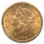 1900-S $20 Liberty Gold Double Eagle MS-61 PCGS