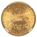 1900-S $20 Liberty Gold Double Eagle MS-63 NGC CAC