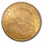 1900-S $20 Liberty Gold Double Eagle MS-63 PCGS