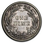 1900-S Barber Dime AU