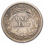1900-S Barber Dime Fine