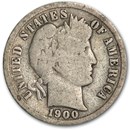 1900-S Barber Dime Good/VG