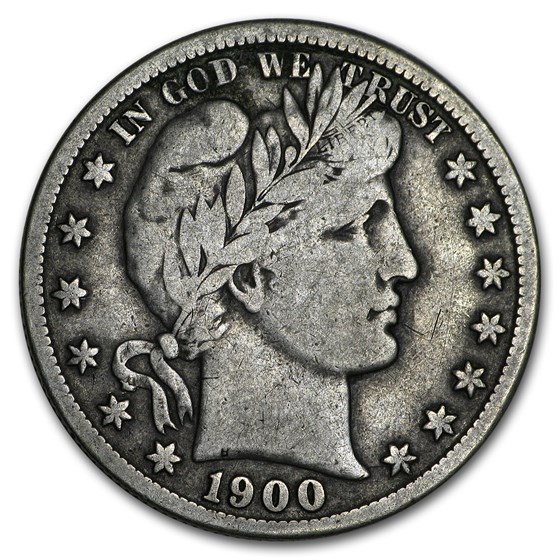 1900-S Barber Half Dollar Fine 1900-S Barber Half Dollar Fine