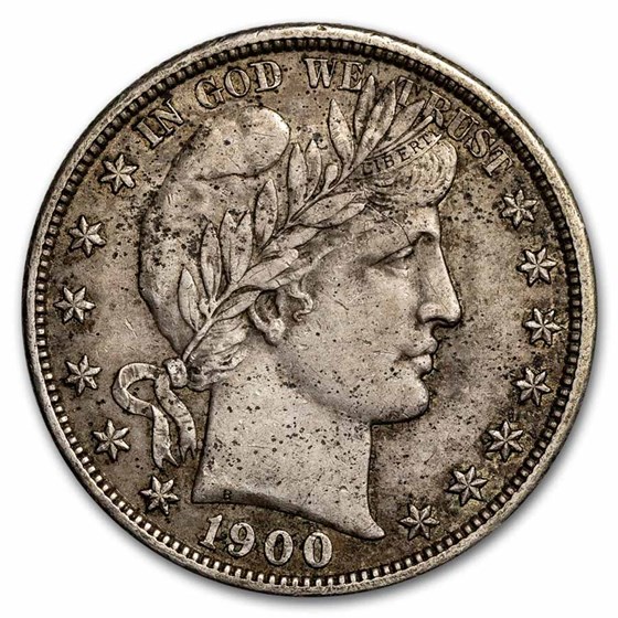 1900-S Barber Half Dollar XF 1900-S Barber Half Dollar XF