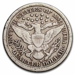 1900-S Barber Quarter VG