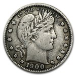 1900-S Barber Quarter XF