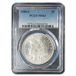 1900-S Morgan Dollar MS-63 PCGS