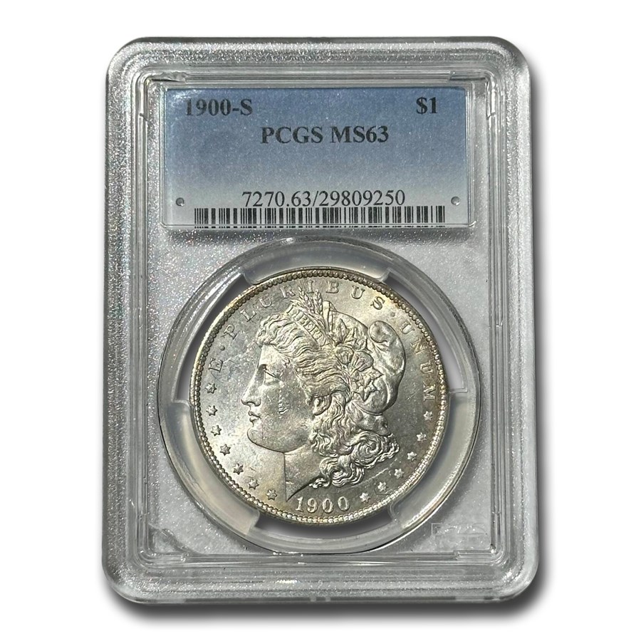 1900-S Morgan Dollar MS-63 PCGS