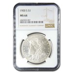 1900-S Morgan Dollar MS-64 NGC