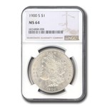 1900-S Morgan Dollar MS-64 NGC