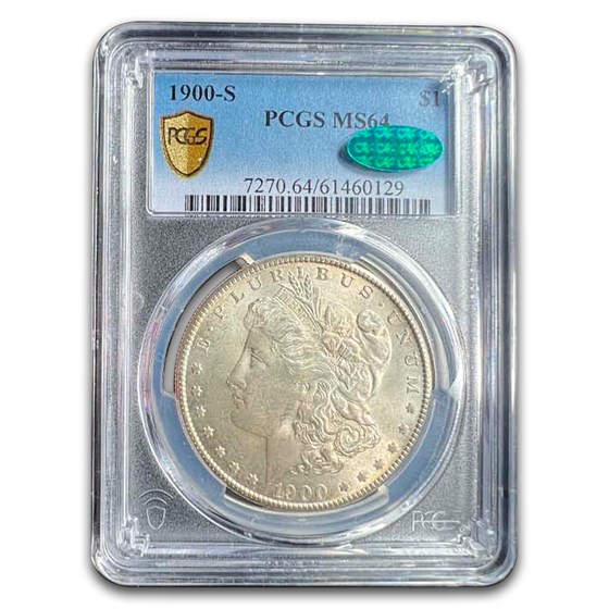 1900-S Morgan Dollar MS-64 PCGS CAC