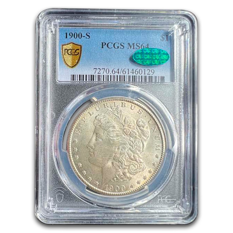 1900-S Morgan Dollar MS-64 PCGS CAC