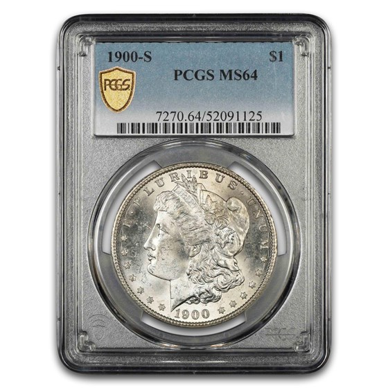 1900-S Morgan Dollar MS-64 PCGS