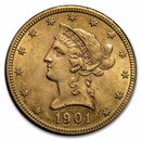 1901 $10 Liberty Gold Eagle BU