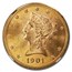 1901 $10 Liberty Gold Eagle MS-64 NGC
