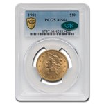 1901 $10 Liberty Gold Eagle MS-64 PCGS CAC