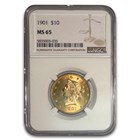 1901 $10 Liberty Gold Eagle MS-65 NGC