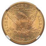 1901 $10 Liberty Gold Eagle MS-66+ NGC CAC