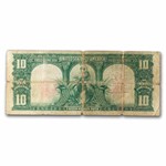 1901 $10 U.S. Note Lewis & Clark/Bison F Details (Fr#120)