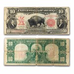 1901 $10 U.S. Note Lewis & Clark/Bison F Details (Fr#120)