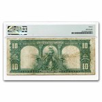 1901 $10 U.S. Note Lewis & Clark/Bison Fine-15 PMG (Fr#122)