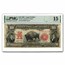 1901 $10 U.S. Note Lewis & Clark/Bison Fine-15 PMG (Fr#122)