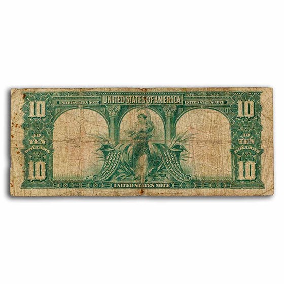 1901 $10 U.S. Note Lewis & Clark/Bison Fine/VF (Fr#122) 1901 $10 U.S. Note Lewis & Clark/Bison Fine/VF (Fr#122)