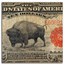 1901 $10 U.S. Note Lewis & Clark/Bison Fine/VF (Fr#122)