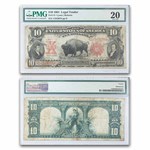 1901 $10 U.S. Note Lewis & Clark/Bison VF-20 PMG (Fr#114)