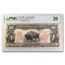 1901 $10 U.S. Note Lewis & Clark/Bison VF-20 PMG (Fr#122)