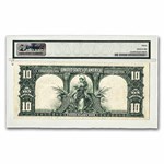 1901 $10 U.S. Note Lewis & Clark/Bison VF-30 PMG (Fr#122M) Mule