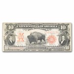 1901 $10 U.S. Note Lewis & Clark/Bison VF (Fr#120)