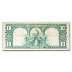 1901 $10 U.S. Note Lewis & Clark/Bison VF (Fr#120)