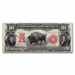 1901 $10 U.S. Note Lewis & Clark/Bison XF (Fr#122)