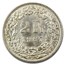 1901-1967 Switzerland Silver 2 Francs Avg Circ