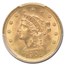 1901 $2.50 Liberty Gold Quarter Eagle MS-65 PCGS