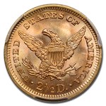 1901 $2.50 Liberty Gold Quarter Eagle MS-66+ PCGS