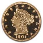 1901 $2.50 Liberty Gold Quarter Eagle PF-67 UCAM NGC